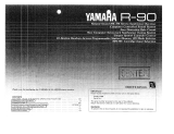 Yamaha R-90 de handleiding