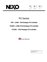 Nexo PS15 Handleiding