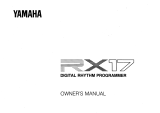 Yamaha RX17 de handleiding