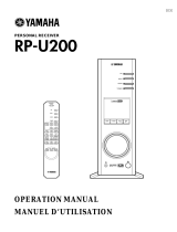 Yamaha RP-U200 Handleiding