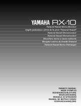 Yamaha RX-10 de handleiding