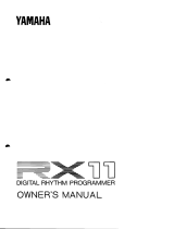 Yamaha RX11 de handleiding