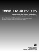 Yamaha RX-395 Handleiding