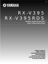 Yamaha RX-V395RDS Handleiding