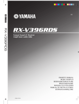 Yamaha RX-V396RDS Handleiding