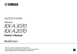 Yamaha RX-A2070BL Handleiding