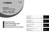 Yamaha RX-A770BL Gebruikershandleiding