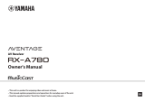 Yamaha RX-A780 de handleiding