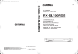 Yamaha RX-SL100 de handleiding