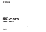 Yamaha RX-V1075 de handleiding