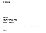 Yamaha RX-V375 de handleiding