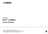 Yamaha RX-V383 de handleiding