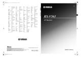 Yamaha RX-V563 - AV Receiver Handleiding