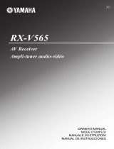 Yamaha RX-V565 de handleiding