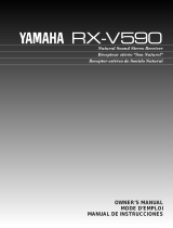 Yamaha RX-V590 - AV Receiver - Dark Handleiding