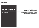 Yamaha RX-V667 de handleiding
