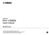 Yamaha RX-V683 de handleiding