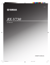 Yamaha RX-V730 Handleiding