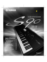 Yamaha S90 Data papier