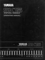 Yamaha SK-15 de handleiding