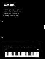 Yamaha SK20 de handleiding
