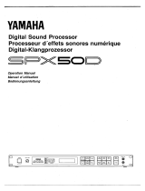 Yamaha SPX50D de handleiding