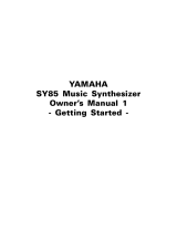 Yamaha SY85 de handleiding