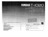 Yamaha T-1020 de handleiding