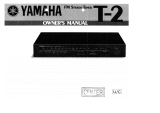 Yamaha T-2 de handleiding