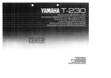 Yamaha T-230 de handleiding