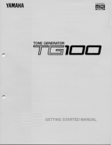 Yamaha TG100 de handleiding