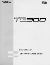 Yamaha TG300 de handleiding