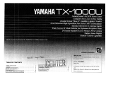 Yamaha TX-1000 de handleiding