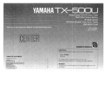 Yamaha TX-500U de handleiding