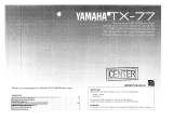 Yamaha TX-77 de handleiding