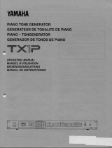 Yamaha TX1P Handleiding