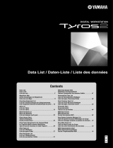Yamaha Tyros2 Data papier