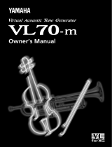 Yamaha VL70-m Handleiding