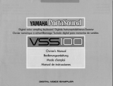 Yamaha PortaSound VSS-100 de handleiding
