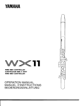 Yamaha WX11 de handleiding