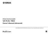 Yamaha WXA-50 Handleiding