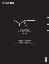 Yamaha YC61 de handleiding
