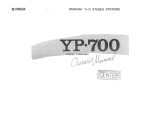 Yamaha YP-700 de handleiding