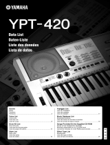 Yamaha YPT-420 de handleiding