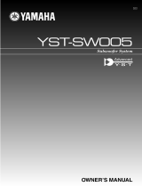 Yamaha YST-SW0110 de handleiding
