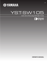 Yamaha YST-SW105 de handleiding