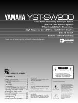Yamaha YST-SW200 de handleiding