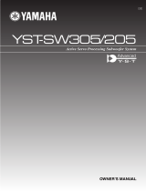 Yamaha YST-SW305 Handleiding