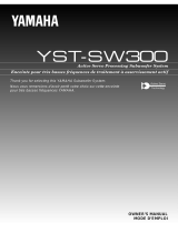 Yamaha YST-SW300 de handleiding