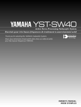 Yamaha YST-SW40 de handleiding